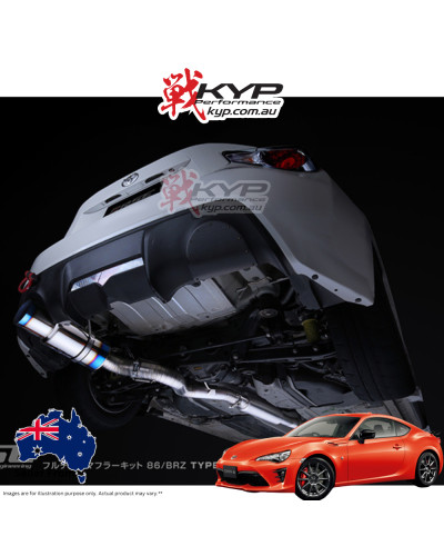 RSE FULL TITANIUM MUFFLER 86/FR-S/BRZ TYPE-80 : KYP Performance House |FAST SHIPPING JDM CAR PARTS UPGRADE AUSTRALIA