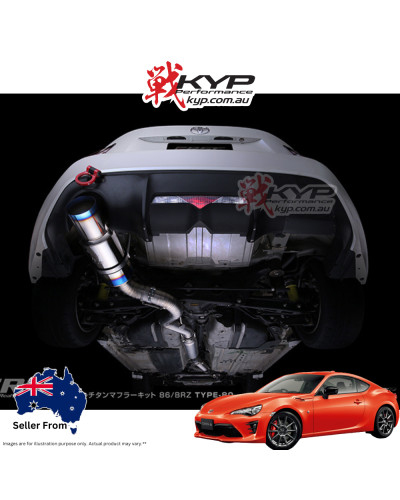 RSE FULL TITANIUM MUFFLER 86/FR-S/BRZ TYPE-80 : KYP Performance House |FAST SHIPPING JDM CAR PARTS UPGRADE AUSTRALIA