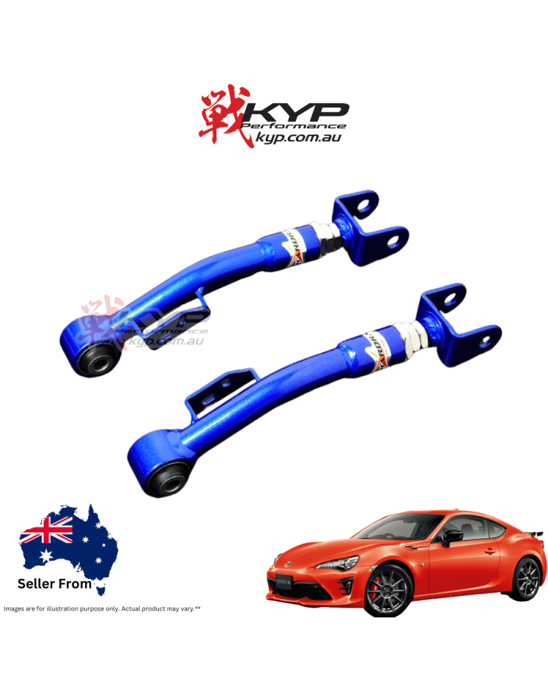 HARDRACE REAR TRAILING ARM-ADJUSTABLE SUBARU, TOYOTA, 86, BRZ, FR-S, ZC 6, ZN6, FT86/FR-S ZN6/ZC6 : KYP PERFORMANCE HOUSE |FAST