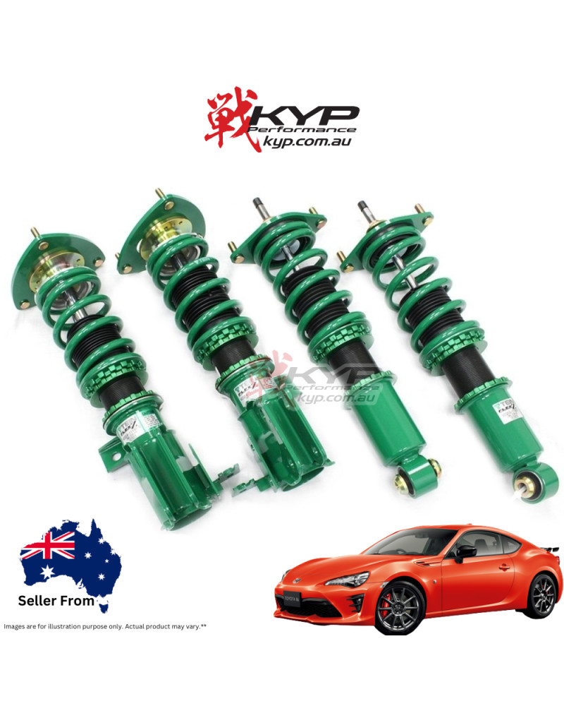 TEIN FLEX Z COILOVER SUSPENSION - ZN6 ZC6 TOYOTA 86 SUPRA BRZ : KYP Performance House |FAST SHIPPING JDM CAR PARTS UPGRADE AUSTR