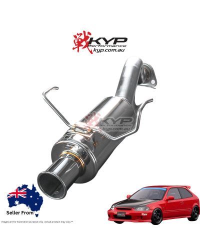 SPOON SPORTS AXLE BACK N1 MUFFLER EG6/EK4/EK9 CIVIC : KYP PERFORMANCE HOUSE |FAST SHIPPING JDM CAR PARTS UPGRADE AUSTRALIA