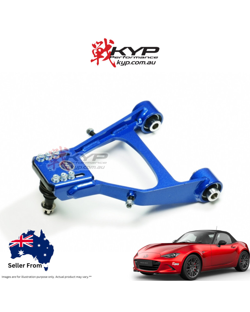 HARDRACE FRONT UPPER CAMBER KIT V2 MAZDA, MX5 MIATA, ND 15- : KYP PERFORMANCE HOUSE |FAST SHIPPING JDM CAR PARTS UPGRADE AUSTRAL