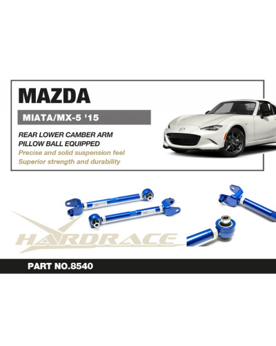 HARDRACE REAR LOWER CAMBER ARM MAZDA, MX5 MIATA, ND 15- : KYP PERFORMANCE HOUSE |FAST SHIPPING JDM CAR PARTS UPGRADE AUSTRALIA