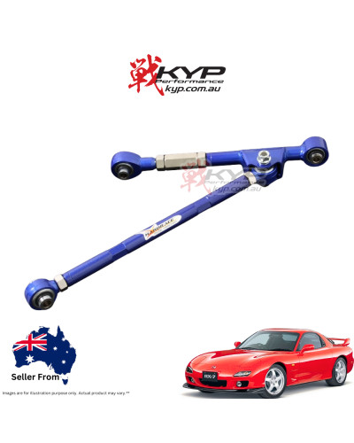 HARDRACE REAR LOWER ARM + TRACTION ROD MAZDA, RX7, FD 91-02 : KYP PERFORMANCE HOUSE |FAST SHIPPING JDM CAR PARTS UPGRADE AUSTRAL