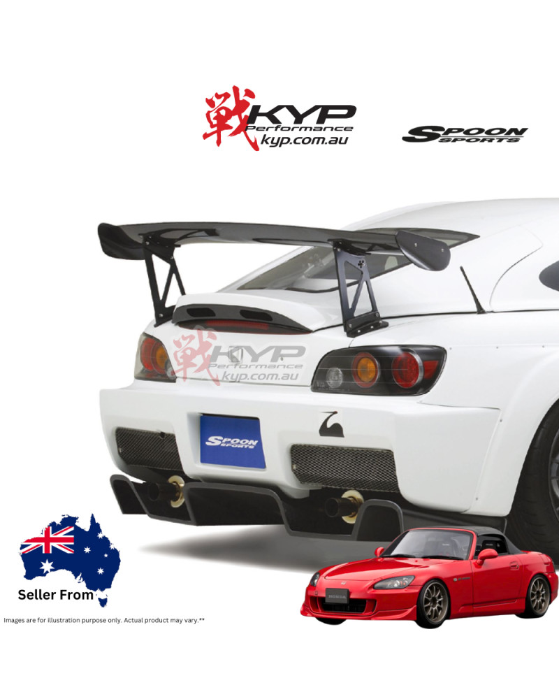 SPOON SPORTS 3D GT WING FOR HONDA S2000 AP1 AP2 : KYP Performance House |FAST SHIPPING JDM CAR PARTS UPGRADE AUSTRALIA