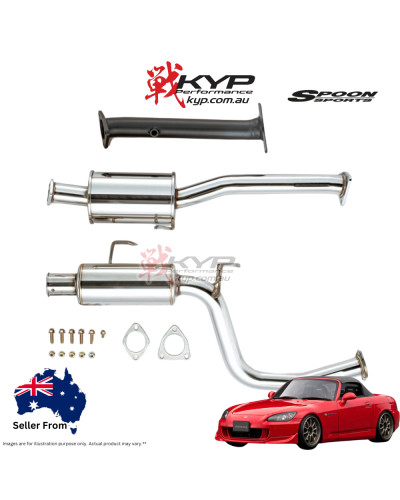 SPOON SPORTS N1 MUFFLER KIT FOR HONDA S2000 AP1 AP2 : KYP Performance House |FAST SHIPPING JDM CAR PARTS UPGRADE AUSTRALIA