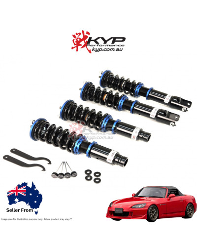 HARDRACE HS SPEC COILOVERS HONDA S2000 AP1/2 99-07 : KYP PERFORMANCE HOUSE |FAST SHIPPING JDM CAR PARTS UPGRADE AUSTRALIA