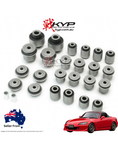 HARDRACE HONDA S2000 AP1 99-03 COMPLETE BUSHING KIT : KYP PERFORMANCE HOUSE |FAST SHIPPING JDM CAR PARTS UPGRADE AUSTRALIA