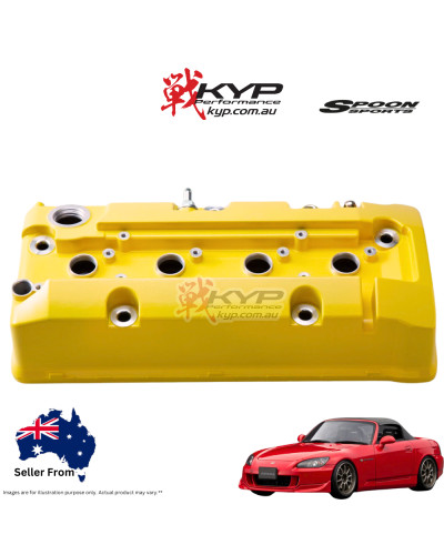 SPOON SPORTS YELLOW HEAD COVER FOR HONDA S2000 AP1 : KYP Performance House |FAST SHIPPING JDM CAR PARTS UPGRADE AUSTRALIA