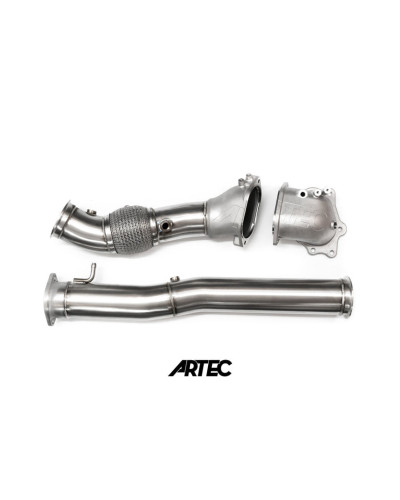 Artec Mitsubishi Evo 10 4B11T 3.5" Cast Dump / Front Pipe - Version 2  : KYP PERFORMANCE HOUSE |FAST SHIPPING JDM CAR PARTS UPGR