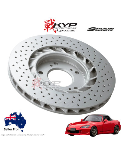 SPOON SPORTS REAR BRAKE ROTOR FOR HONDA S2000 AP1 AP2 : KYP Performance House |FAST SHIPPING JDM CAR PARTS UPGRADE AUSTRALIA