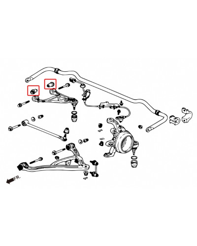 HARDRACE REAR UPPER ARM BUSHING HONDA, S2000, AP1/2 : KYP PERFORMANCE HOUSE |FAST SHIPPING JDM CAR PARTS UPGRADE AUSTRALIA