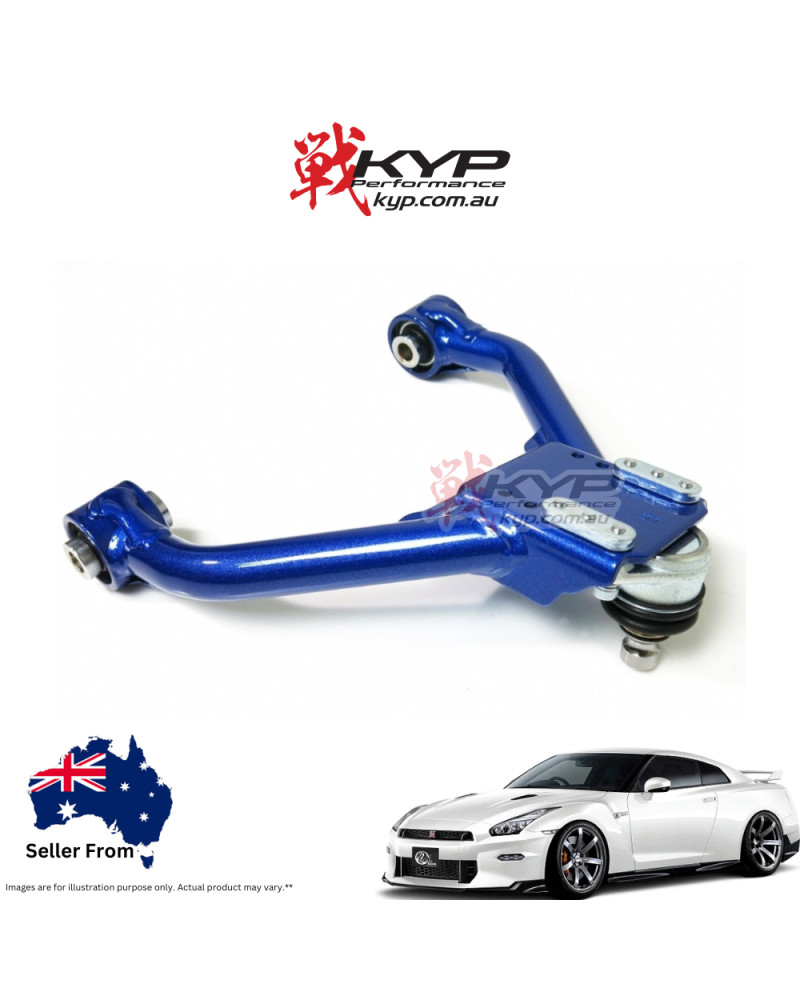 HARDRACE FRONT UPPER CAMBER KIT NISSAN, SKYLINE, R35 GTR : KYP PERFORMANCE HOUSE |FAST SHIPPING JDM CAR PARTS UPGRADE AUSTRALIA