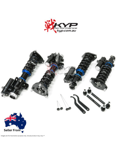 HARDRACE 2 WAY ADJUSTABLE CUSTOM RACE COILOVERS : KYP PERFORMANCE HOUSE