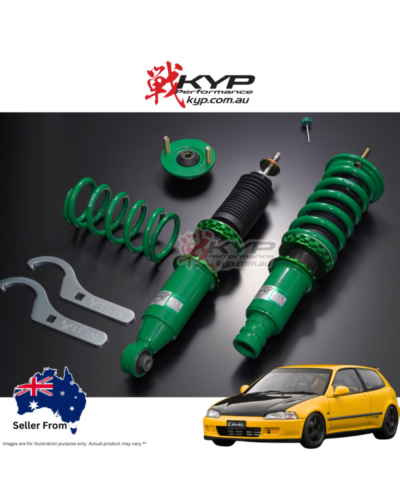 TEIN FLEX Z COILOVER SUSPENSION - HONDA INTEGRA TYPE R EG6 DB8 DC2 : KYP Performance House |FAST SHIPPING JDM CAR PARTS UPGRADE 