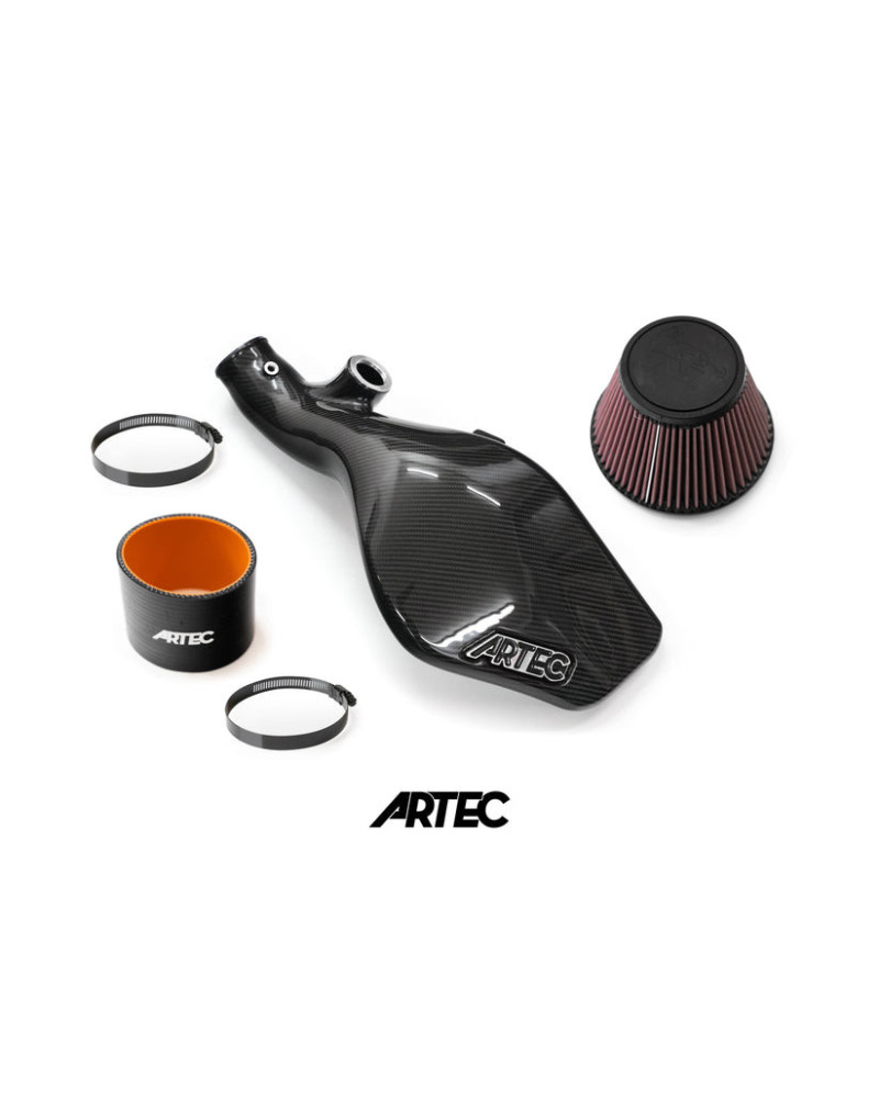 Artec Mitsubishi Evo 7-9 CT9A EVOLUTION EVO7 EVO8 EVO9 Dry Carbon Air Intake Kit - 3 Inch - 3K Gloss : KYP PERFORMANCE HOUSE |FA