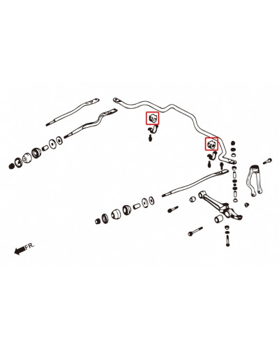 HARDRACE FRONT STABILIZER BUSHING HONDA, ACCORD CB1/2/3/4, CD3/4/5/6/7/9 : KYP PERFORMANCE HOUSE