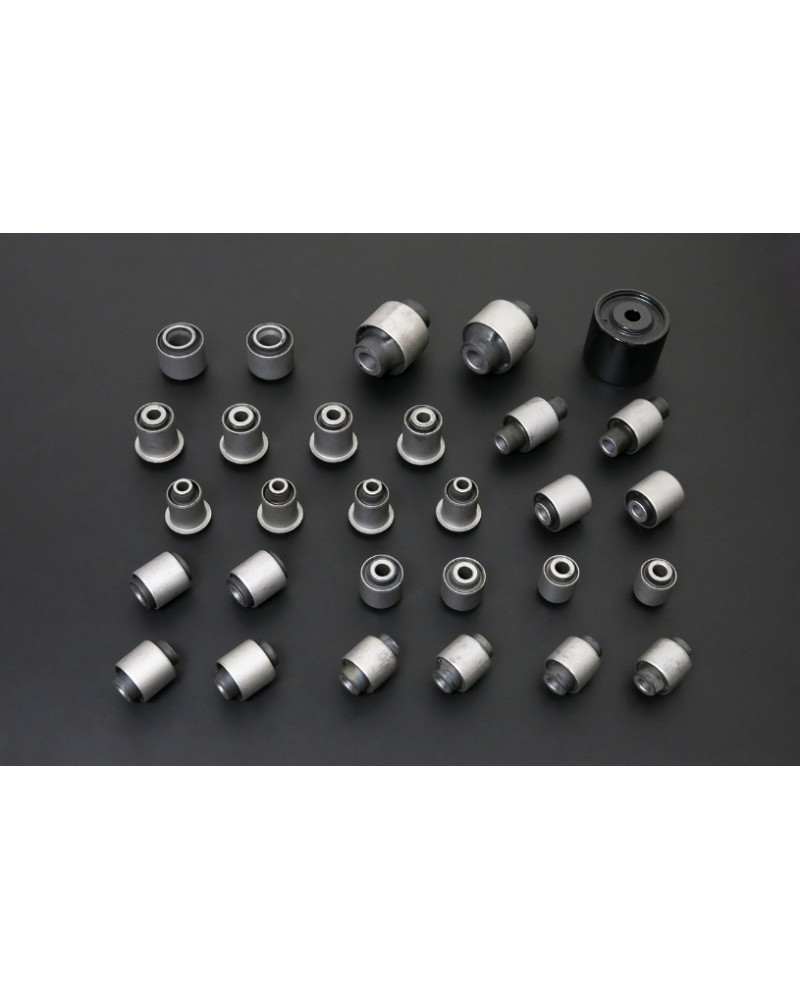 HARDRACE BUSHING KIT COMPLETE CAR NISSAN, FAIRLADY Z, G SERIES, G35 (V35), Z33 02-08 : KYP PERFORMANCE HOUSE