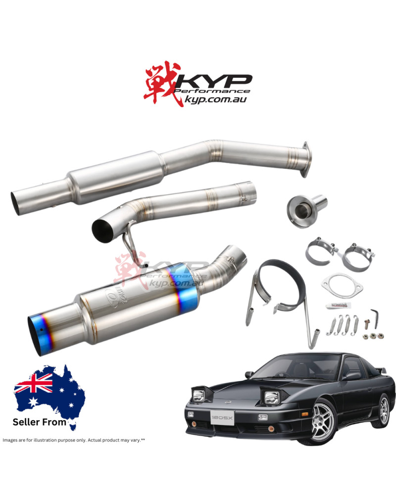 TOMEI EXPREME TI TITANIUM MUFFLER FOR (R)PS13 SR20DET : KYP Performance House