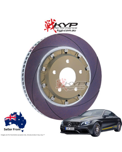 ENDLESS BRAKE ROTOR RACING E-SLIT FRONT FOR MERCEDES BENZ AMG C63S (205) : KYP Performance House