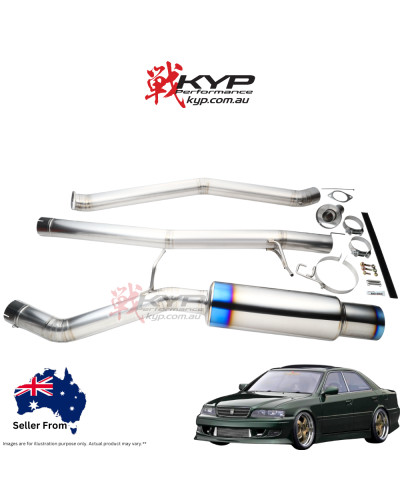 RSE FULL TITANIUM MUFFLER CHASER/MARK2/CRESTA JZX100 : KYP Performance House