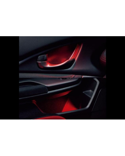 HONDA ACCESS INNER DOOR HANDLE & DOOR POCKET LED RED ILLUMINATION - FL5 : KYP Performance House