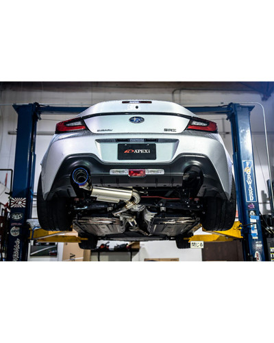 APEXI N1 EVOLUTION EXTREME X SINGLE EXHASUT MUFFLER FOR SUBARU BRZ ZD8 TOYOTA GR86 ZN8 FA24 - KYP Performance House