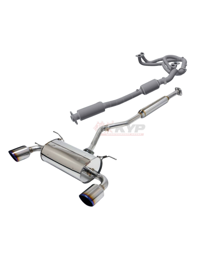 APEXI FULL EXHAUST SYSTEM WITH RS EVOLUTION EXHAUST - SUBARU BRZ ZC6 TOYOTA 86 ZN6 AT : KYP Performance House