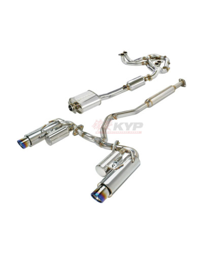 APEXI FULL EXHAUST SYSTEM WITH N1 EVOLUTION EXTREME MUFFLER - SUBARU BRZ ZD8 TOYOTA GR86 ZN8 FA24 MT : KYP Performance House