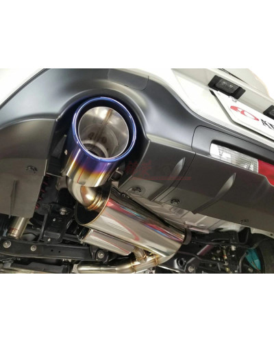 APEXI FULL EXHAUST SYSTEM WITH N1 EVOLUTION EXTREME MUFFLER SINGLE - BRZ ZD8 GR86 ZN8 MT : KYP Performance House