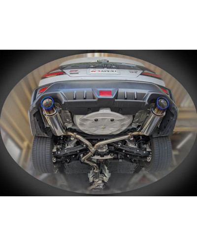 APEXI N1 EVOLUTION EXTREME CAT BACK EXHAUSTSYSTEM FOR SUBARU WRX VBH VAB