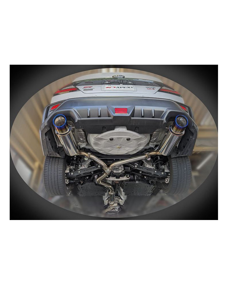 APEXI N1 EVOLUTION EXTREME CAT BACK EXHAUSTSYSTEM FOR SUBARU WRX VBH VAB