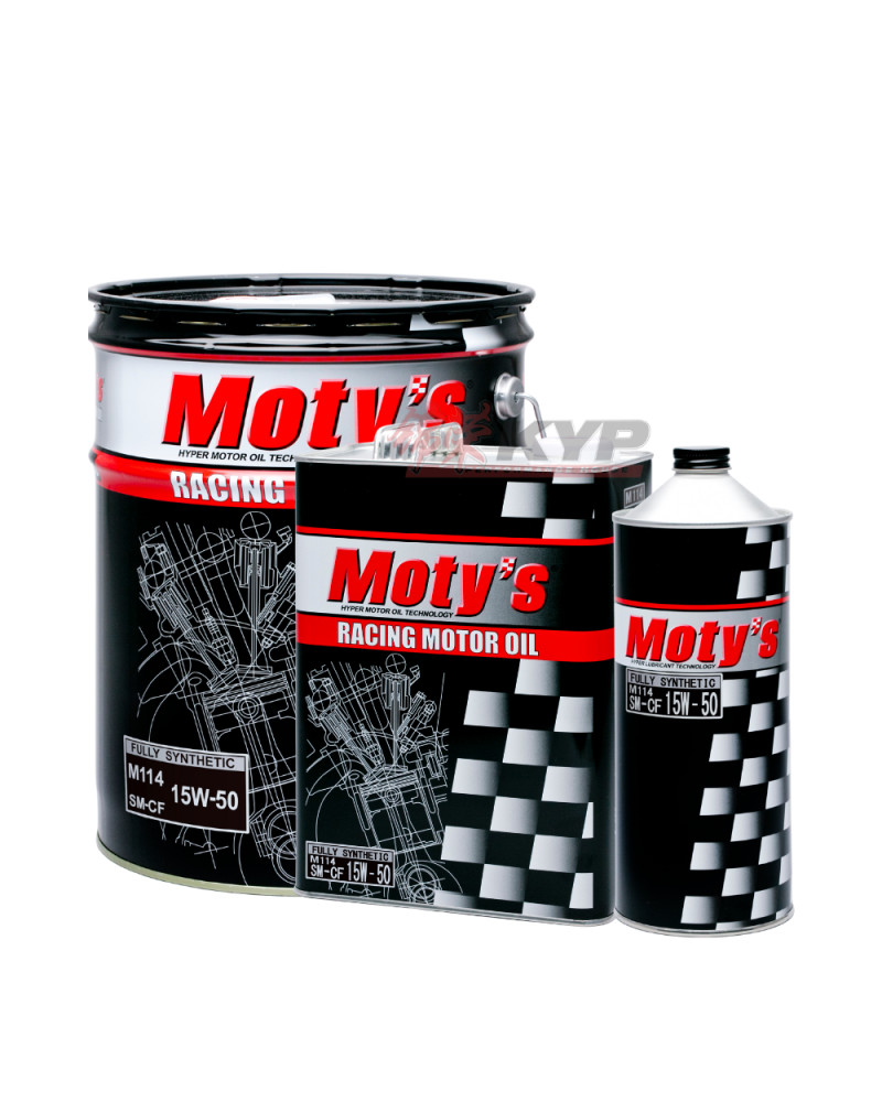 MOTY'S ENGINE OIL M114 15W50 : KYP Performance House