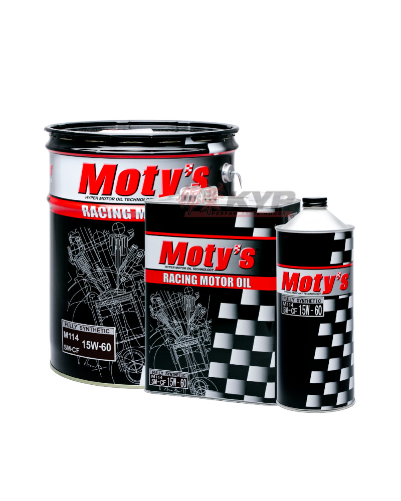 MOTY'S ENGINE OIL M114 15W60 : KYP Performance House