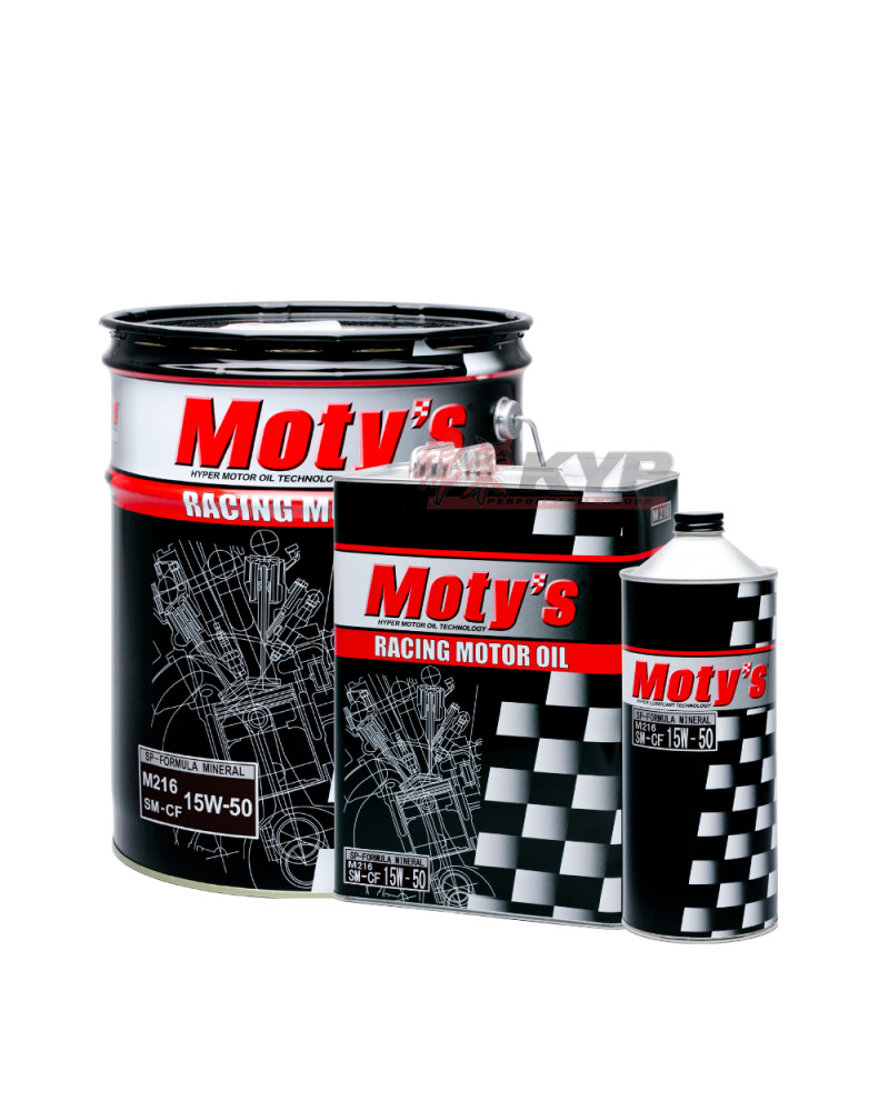 MOTY'S ENGINE OIL M216 15W50 : KYP Performance House