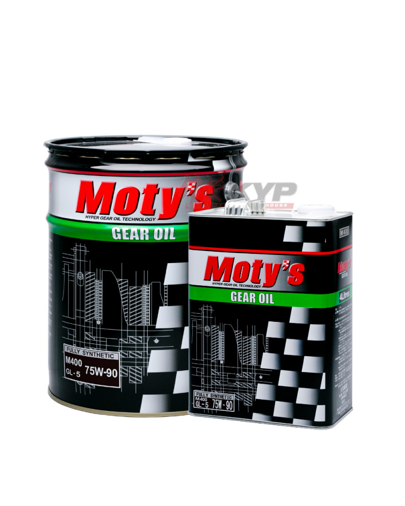 MOTY'S TRANSMISSION FLUID M400 75W90 : KYP Performance House