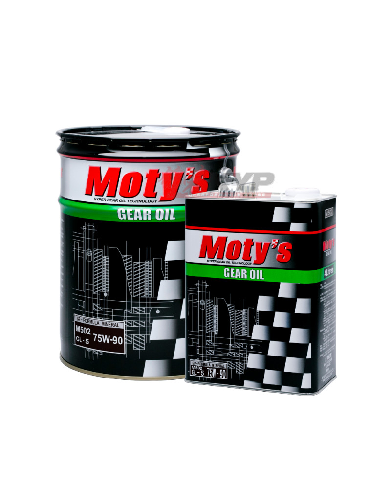 MOTY'S TRANSMISSION FLUID M502 75W90 : KYP Performance House