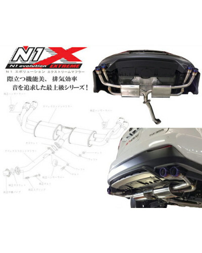 APEXI N1 Evolution X Exhaust For LEXUS NX300