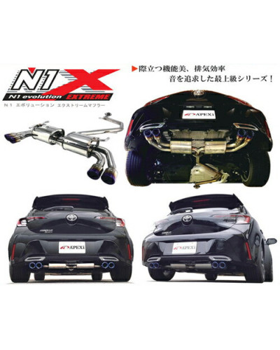 APEXI N1 Evolution X Exhaust For Toyota Corolla Sports NRE210H