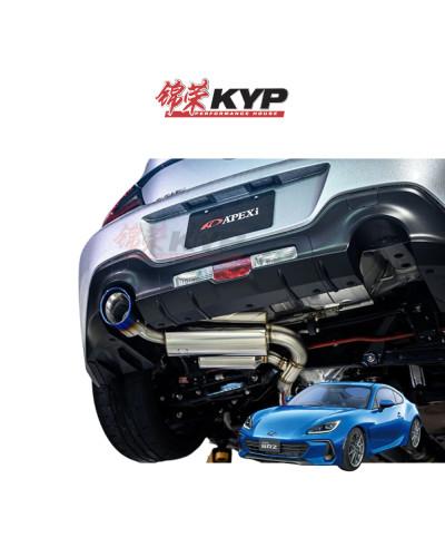 APEXI N1 EVOLUTION EXTREME X SINGLE EXHASUT MUFFLER FOR SUBARU BRZ ZD8 TOYOTA GR86 ZN8 FA24 - KYP Performance House