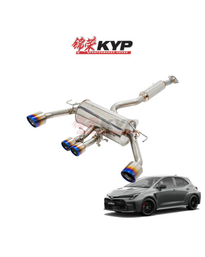 APEXI N1 EVOLUTION EXTREME CAT BACK EXHAUSTSYSTEM FOR TOYOTA GR COROLLA 4BA-GZEA14 G16E-GTS - KYP Performance House