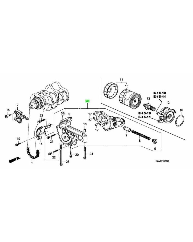 HONDA OEM F20C S2000 AP1 AP2 OIL PUMP : KYP Performance house