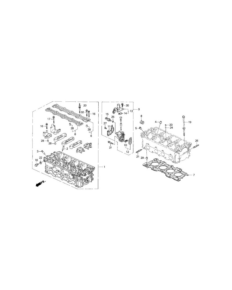 Honda OEM Cam Cap Bolt B-Series M8x50 : KYP Performance house