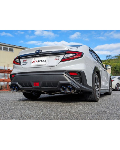 APEXI RACING SPORTS EVOLUTION EXTREME RSX EXHASUT MUFFLER FOR SUBARU 5BA-VBH 4-PIPE TITANIUM TAIL EXHAHUST (Catback) : KYP Perfo