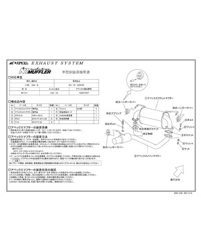 APEXI N1 Evolution Exhaust For TOYOTA MR-S ZZW30 : KYP Performance House