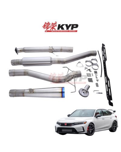 RSE FULL TITANIUM MUFFLER CIVIC TYPE-R FL5 TYPE-R : KYP Performance House