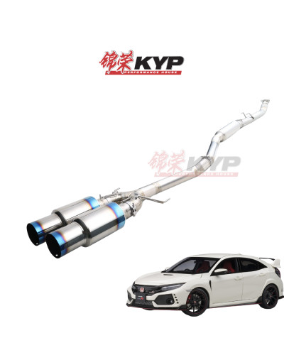 RSE FULL TITANIUM MUFFLER CIVIC TYPE-R FK8 TYPE-D : KYP Performance House