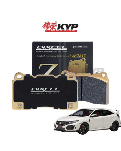 DIXCEL TYPE Z BRAKE PADS - STI/EVO/SS-V/FK8 TYPE-R/BRZ/86 (BREMBO) (FRONT) : KYP Performance House