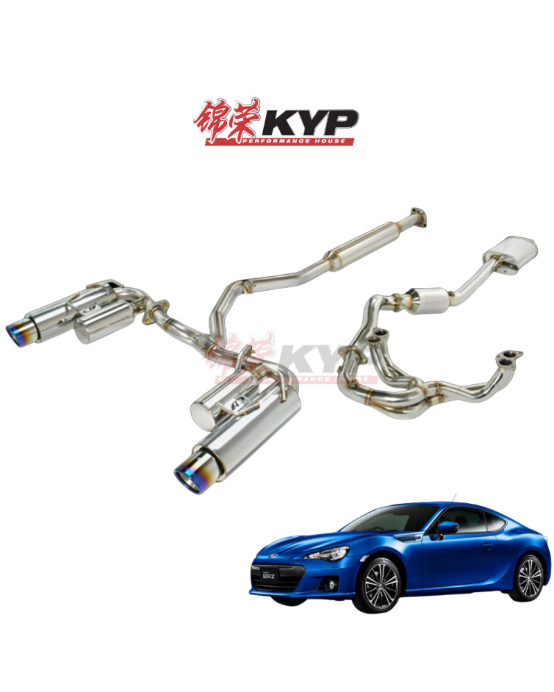 APEXI FULL EXHAUST SYSTEM WITH RS EVOLUTION EXHAUST - SUBARU BRZ ZC6 TOYOTA 86 ZN6 MT : KYP Performance House