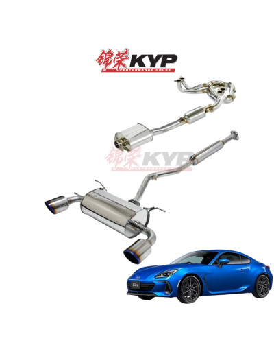 APEXI FULL EXHAUST SYSTEM WITH RS EVOLUTION EXTREME MUFFLER - BRZ ZD8 GR86 ZN8 MT : KYP Performance House